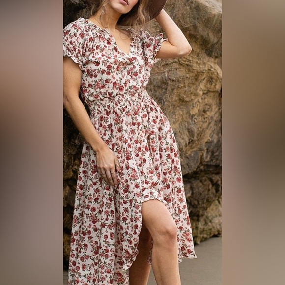 Joyfolie Dresses & Skirts - FIGUEROA Flower 🌺 Womens Floral Dress NWNT Size XL